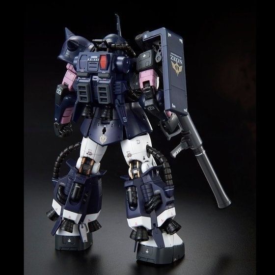 Bandai Rg 1/144 Ms-06r-1a Black Tri-stars Zaku Ii Model Kit Gundam Msv- Japan Figure Store - #1 Bring To You The Best Japanese Goods