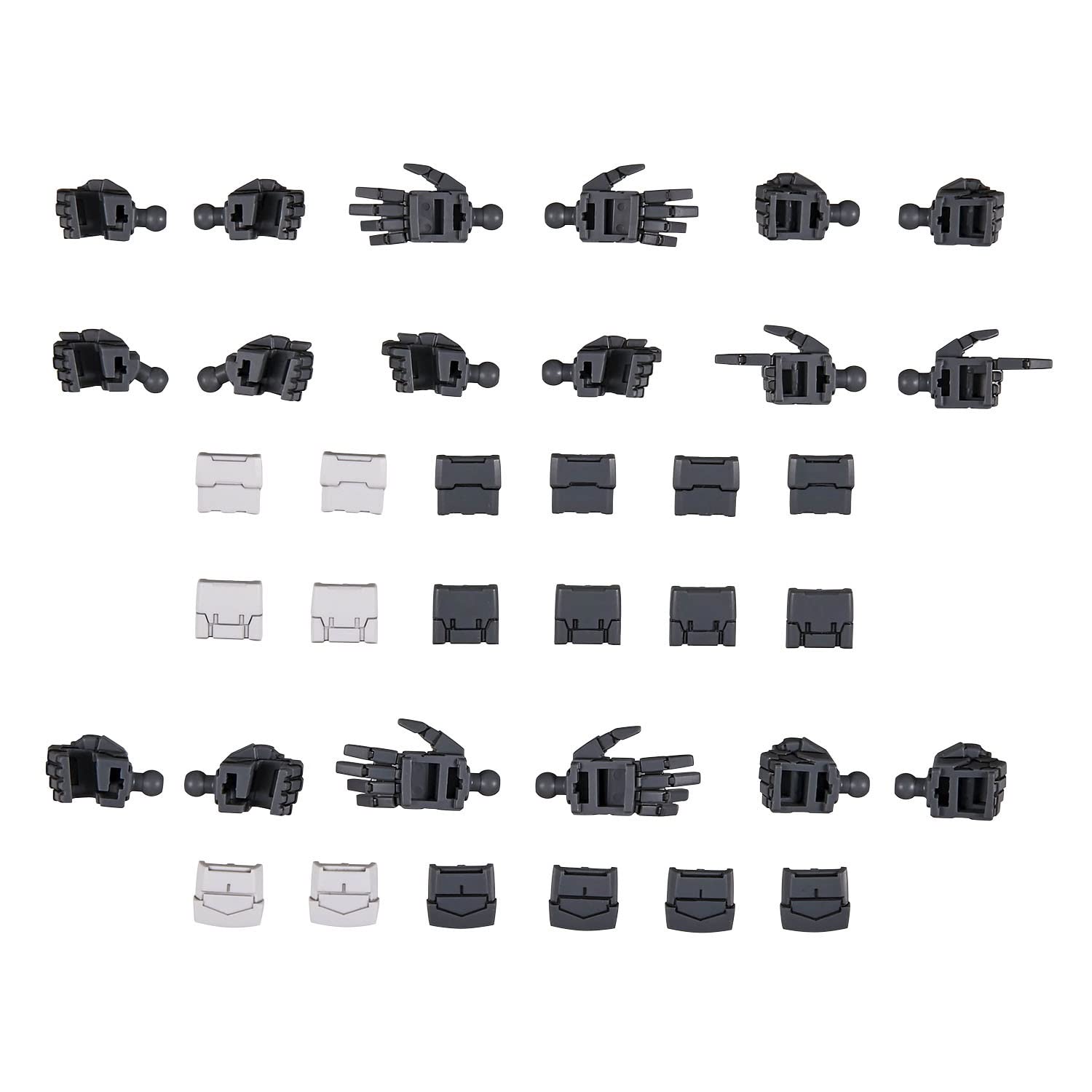 Bandai Spirits 1/144 Scale 30Mm Option Set 12 - Plastic Hand Parts with Multi-Joint Model- Japan Figure Store - #1 Bring To You The Best Japanese Goods