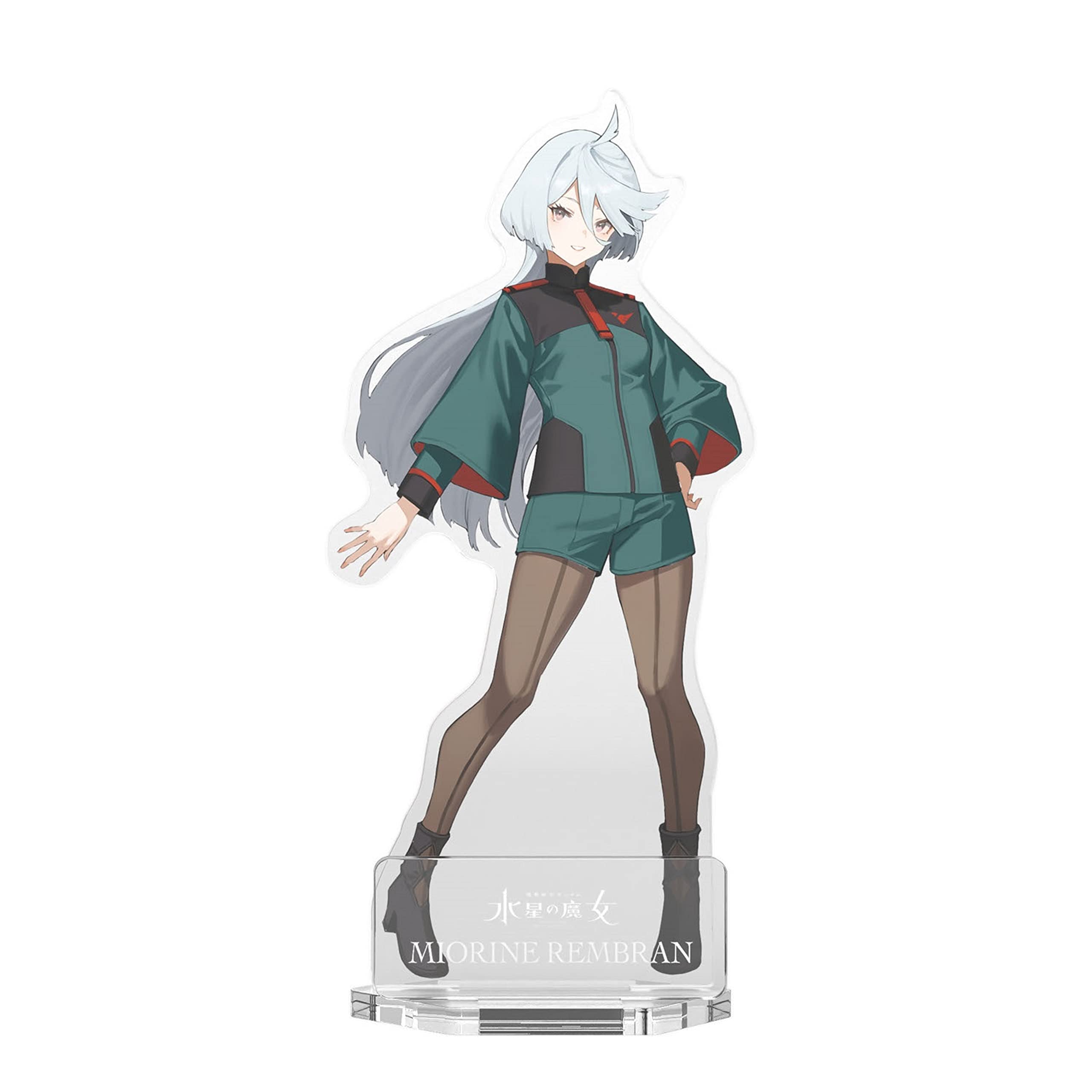 Bandai Spirits Gunpla Acrylic Stand Witch Of Mercury Miorine Remblanc Gundam- Japan Figure Store - #1 Bring To You The Best Japanese Goods