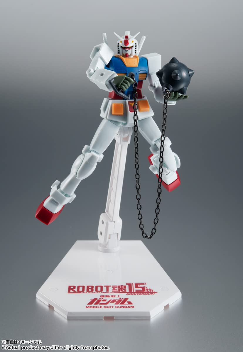 Bandai Spirits RX-78-2 Gundam - Robot Spirits 15th Anniversary Edition 125mm Mobile Suit- Japan Figure Store - #1 Bring To You The Best Japanese Goods