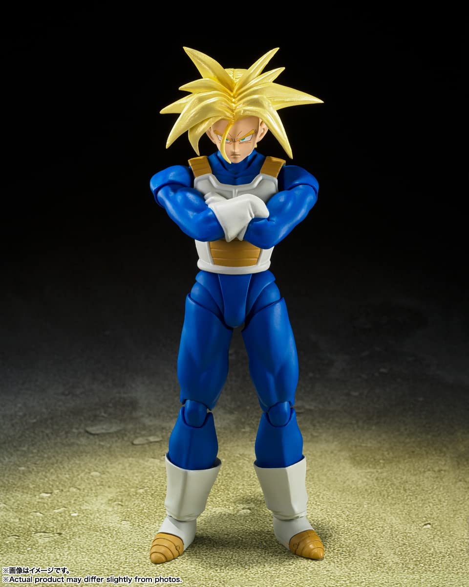 Bandai Spirits Sh Figuarts Dragon Ball Super Saiyan Trunks 140mm PVC ABS Figure- Japan Figure Store - #1 Bring To You The Best Japanese Goods