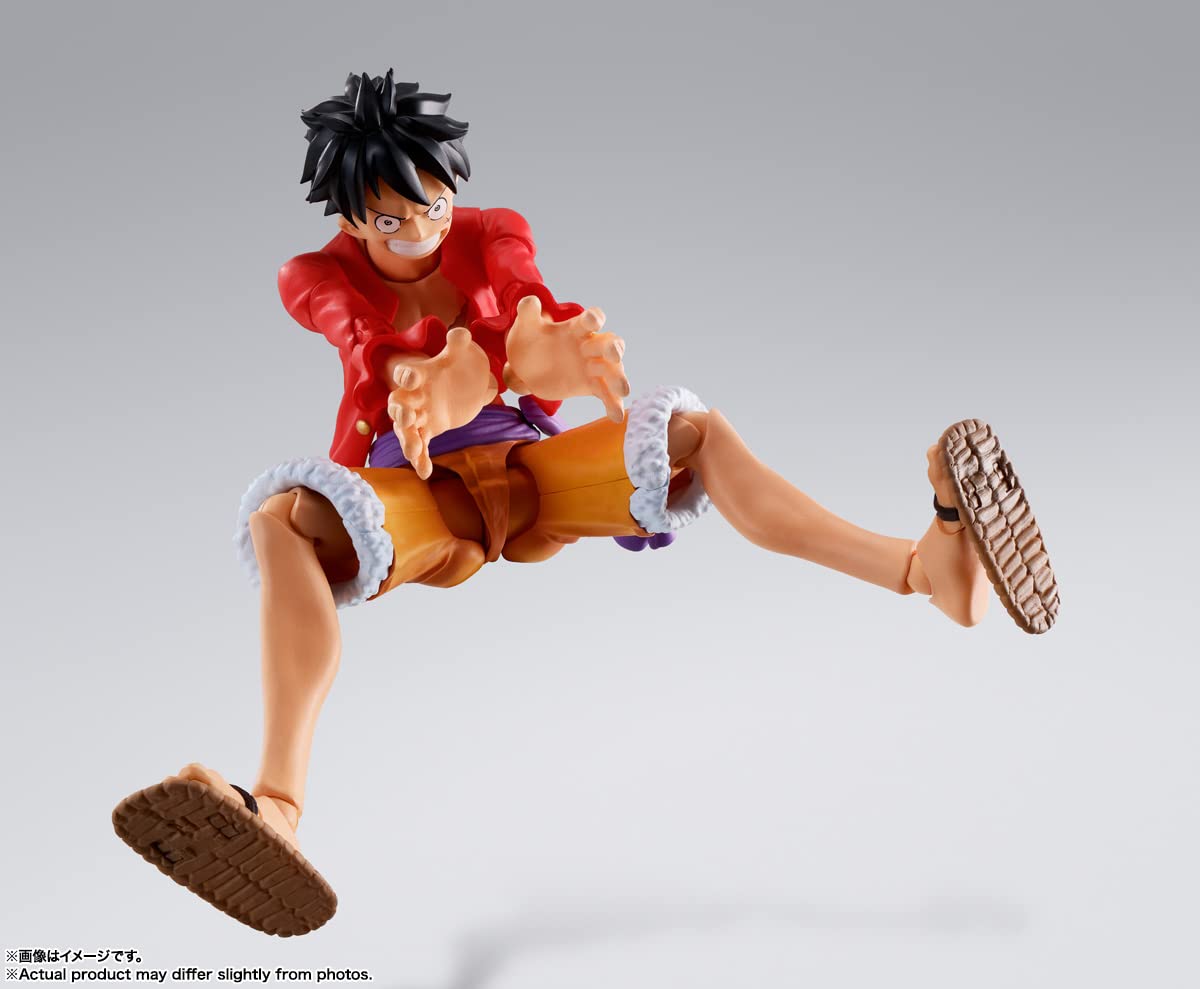 Bandai Spirits Sh Figuarts One Piece Monkey D. Luffy Onigashima 145Mm Abs Pvc Figure Japan- Japan Figure Store - #1 Bring To You The Best Japanese Goods