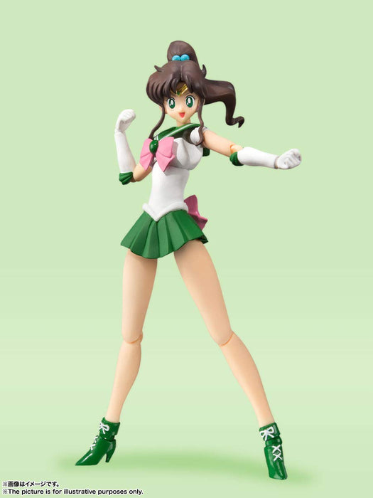 Bandai Spirits Sh Figuarts Sailor Moon Jupiter Animation Color Resale 150mm PVC ABS Figure- Japan Figure Store - #1 Bring To You The Best Japanese Goods