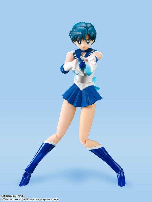 Bandai Spirits Sh Figuarts Sailor Moon Mercury 140mm PVC ABS Figure- Japan Figure Store - #1 Bring To You The Best Japanese Goods