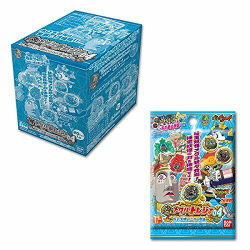 Bandai Yo-kai Watch Youkai Medal Treasure 04 Civilization Yo-kai Box Set Of 20- Japan Figure Store - #1 Bring To You The Best Japanese Goods