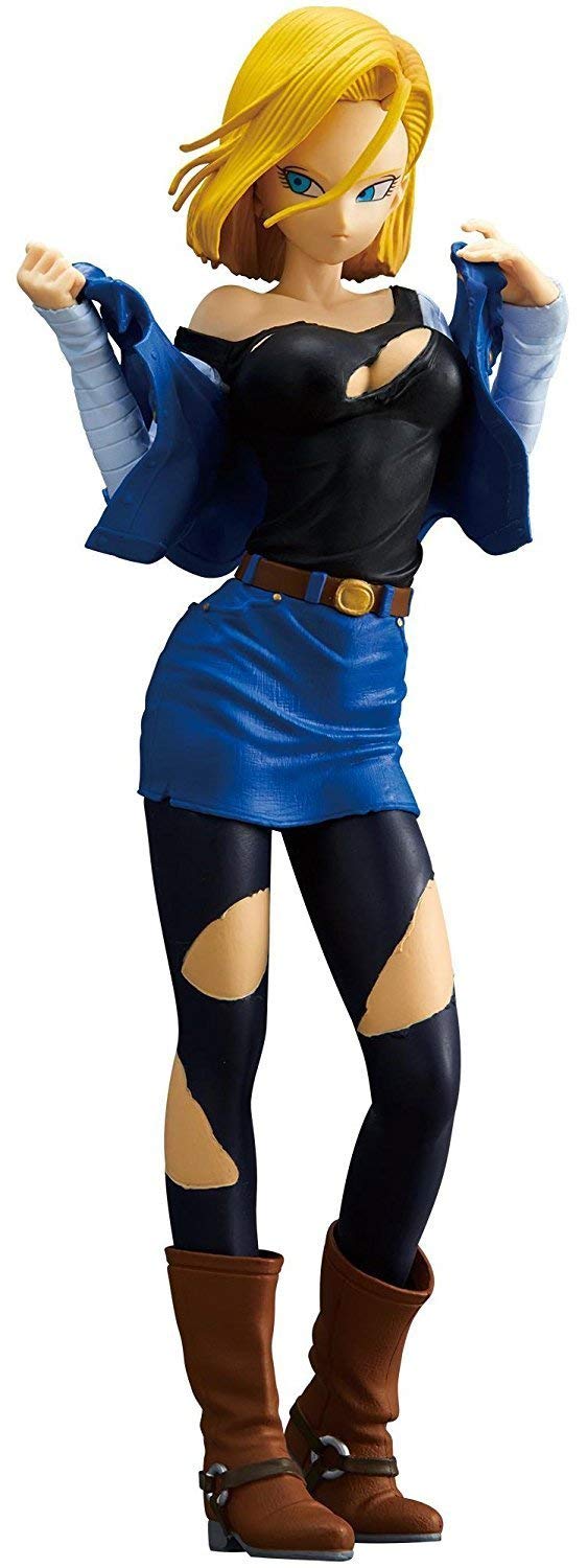 Banpresto Dragon Ball Z Glitter & Glamours Android No.18 Japan Normal Color Figure- Japan Figure Store - #1 Bring To You The Best Japanese Goods