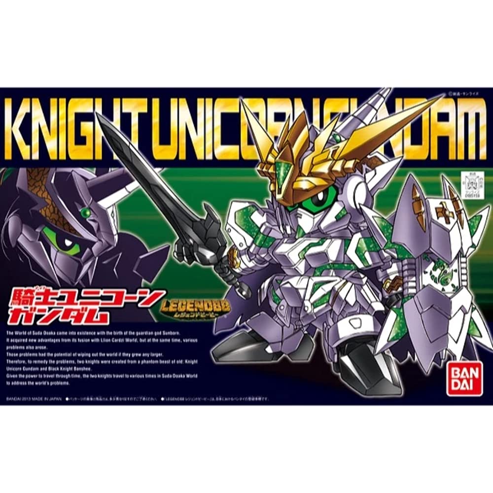 BANDAI Sd Bb 385 Gundam Knight Unicorn Gundam Plastic Model Kit- Japan Figure Store - #1 Bring To You The Best Japanese Goods