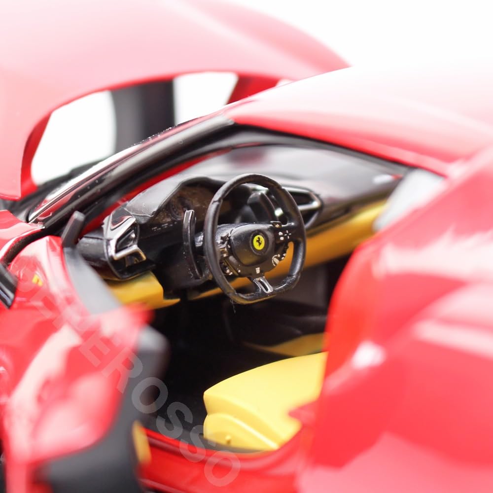 Kyosho 1/18 Ferrari 296 Gtb Red- Japan Figure Store - #1 Bring To You The Best Japanese Goods