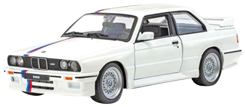 Kyosho 1/24 BMW M3 (E30) 1988 White Bur21100W- Japan Figure Store - #1 Bring To You The Best Japanese Goods