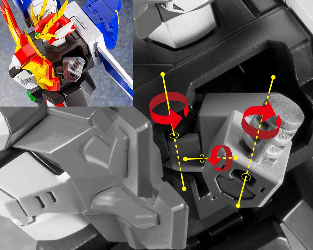 Kotobukiya Brave Exkaiser Great Exkaiser Japan 180Mm Plastic Model- Japan Figure Store - #1 Bring To You The Best Japanese Goods