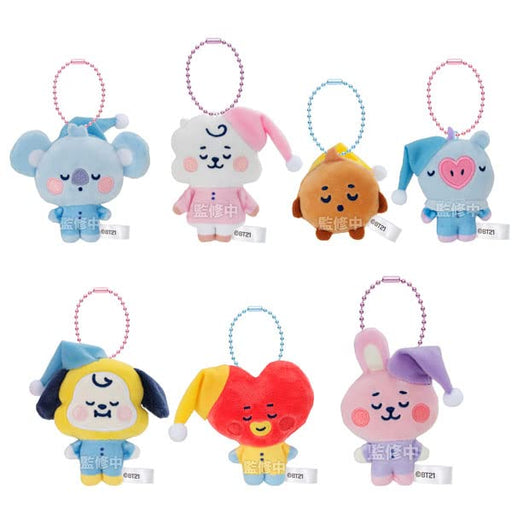 Bandai BT21 Fuwa Fuwa Mascot 3 Set Of 10 (Shokugan) BT21 Key Holders Made In Japan- Japan Figure Store - #1 Bring To You The Best Japanese Goods
