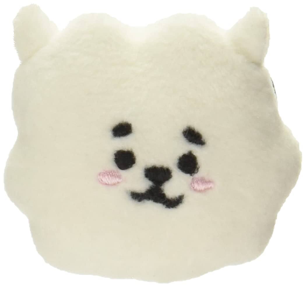 Sekiguchi BT21 RJ Plush Badge Adorable Soft Accessory- Japan Figure Store - #1 Bring To You The Best Japanese Goods