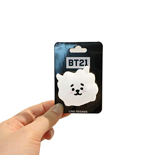 Sekiguchi BT21 RJ Plush Badge Adorable Soft Accessory- Japan Figure Store - #1 Bring To You The Best Japanese Goods