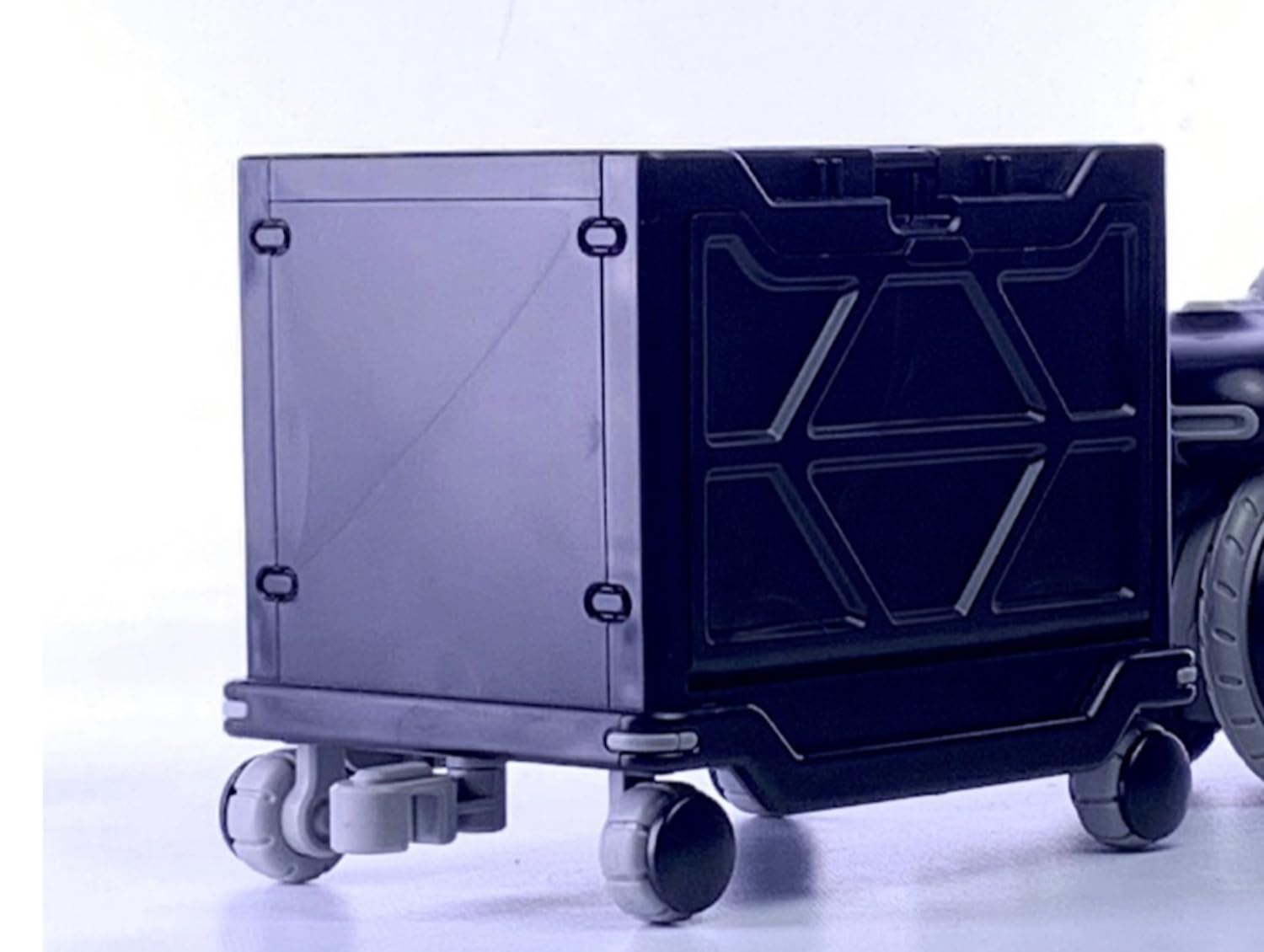 Mimolde Cabico Choipura Series Hakobu/Cart&Container 2Pack Set Black Ver. MIM-021-BK- Japan Figure Store - #1 Bring To You The Best Japanese Goods