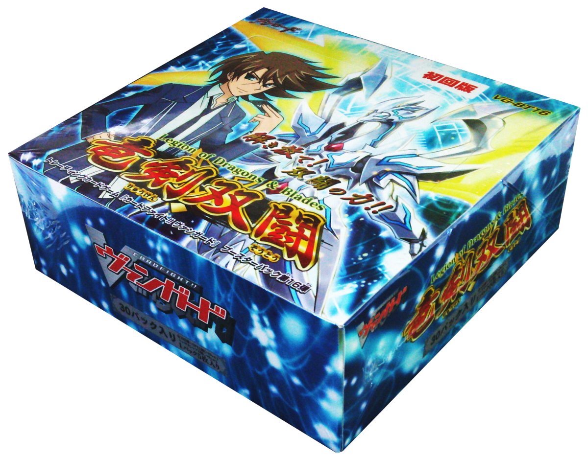 Bushiroad Cardfight Vanguard Vg-Bt16 Dragon Sword 16th Booster Box Box- Japan Figure Store - #1 Bring To You The Best Japanese Goods