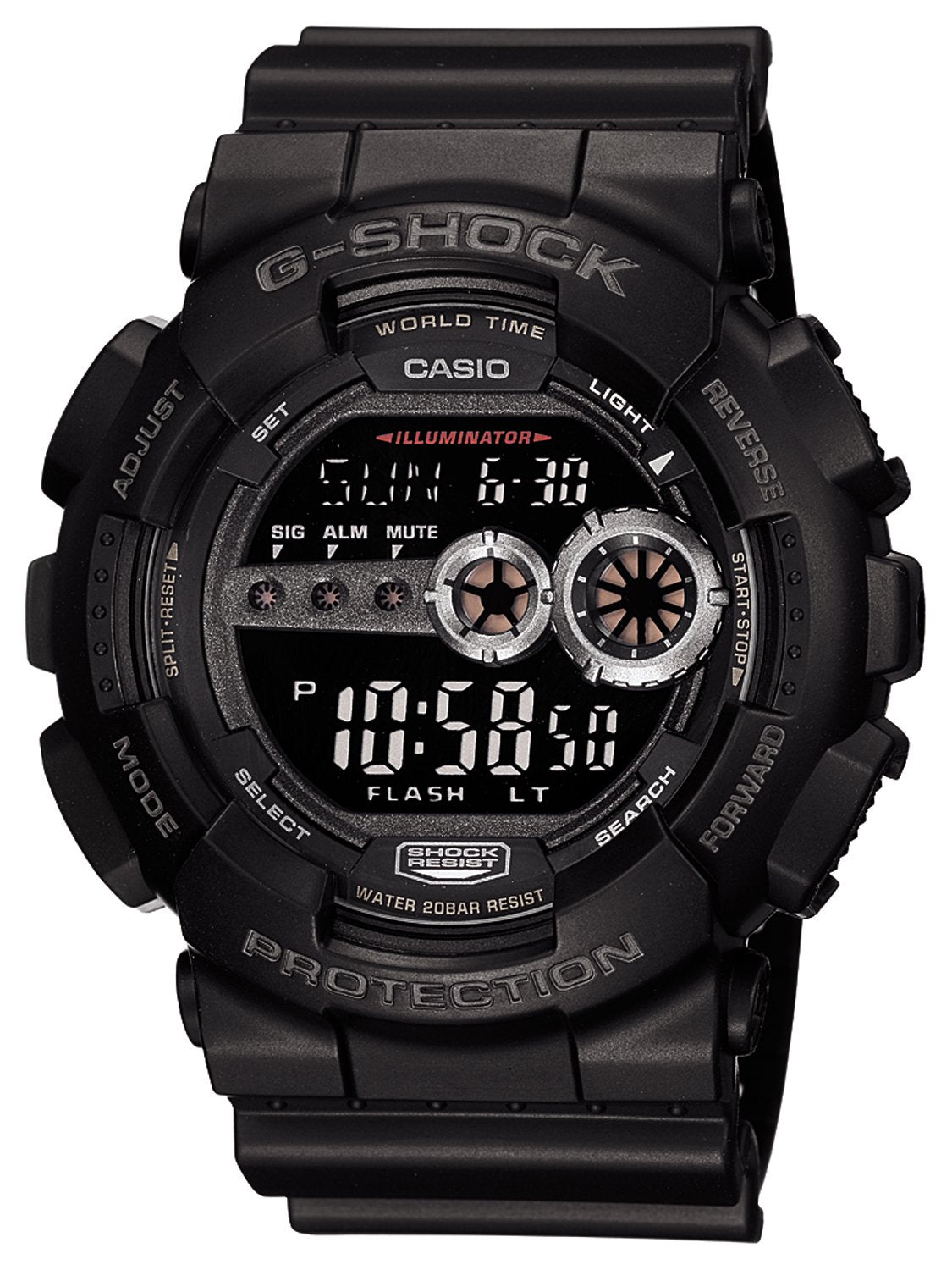 Casio G-Shock GD-100-1BJF Men's Black Watch Genuine Domestic Product- Japan Figure Store - #1 Bring To You The Best Japanese Goods