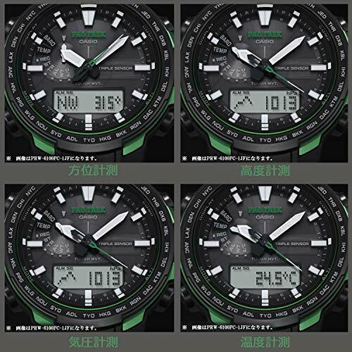 Casio Protrek Prw-6100y-1jf Triple Sensor Ver.3 Men's Watch In Box- Japan Figure Store - #1 Bring To You The Best Japanese Goods