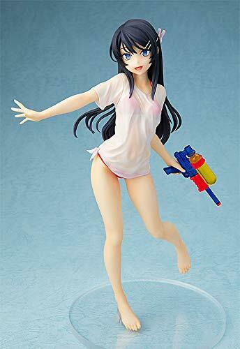 Chara-ani Seishun Buta Yaro Mai Sakurajima: Water Gun Date Ver. 1/7 Scale Figure- Japan Figure Store - #1 Bring To You The Best Japanese Goods