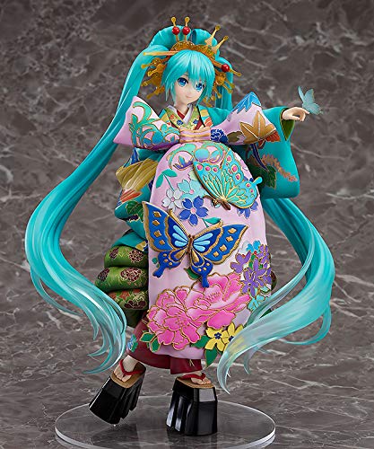 Good Smile Company 1/7 Scale Hatsune Miku Super Kabuki Kagai Shigo Kagami Figure Japan- Japan Figure Store - #1 Bring To You The Best Japanese Goods