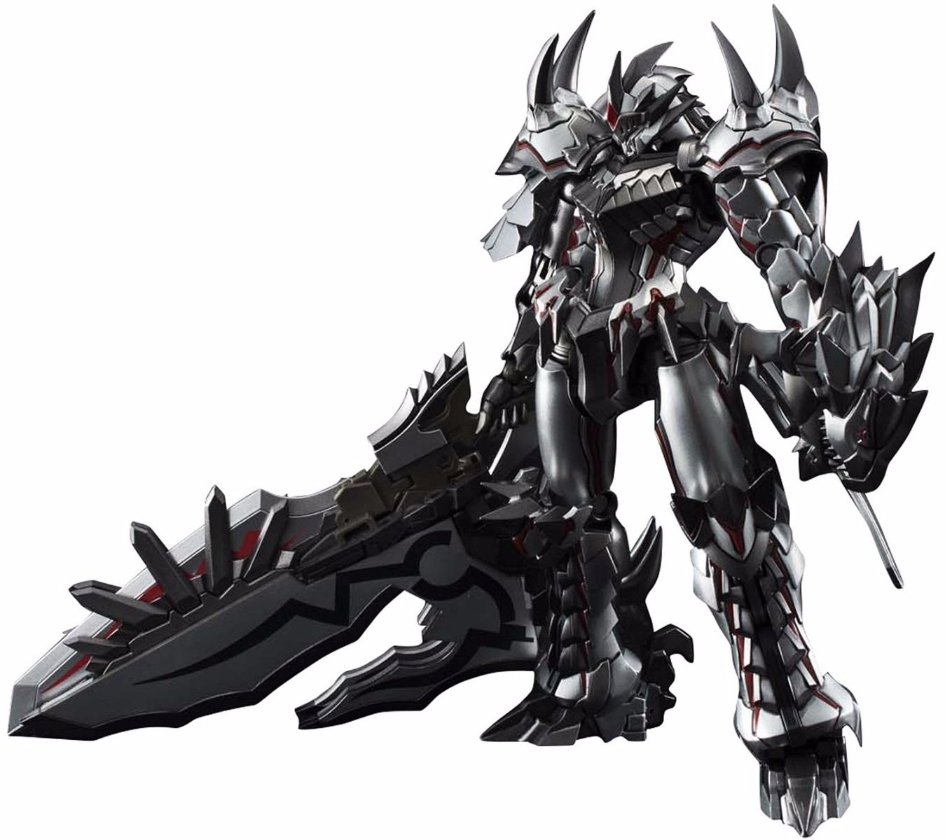 Chogokin Monster Hunter Class G Transformation Liolaeus Weathering Silver Japan - Japan Figure