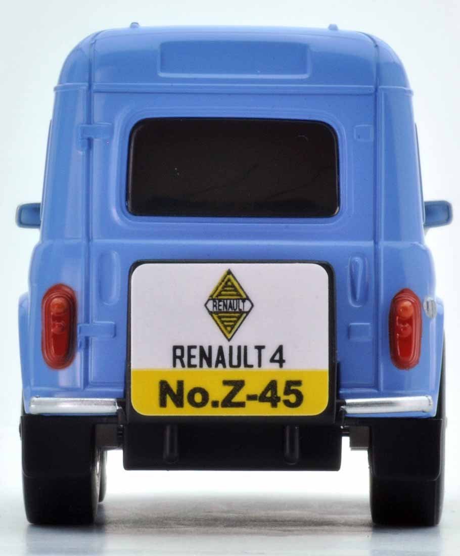 TOMYTEC Z-45A Choro Q Zero Renault 4 Fourgonette Light Blue- Japan Figure Store - #1 Bring To You The Best Japanese Goods