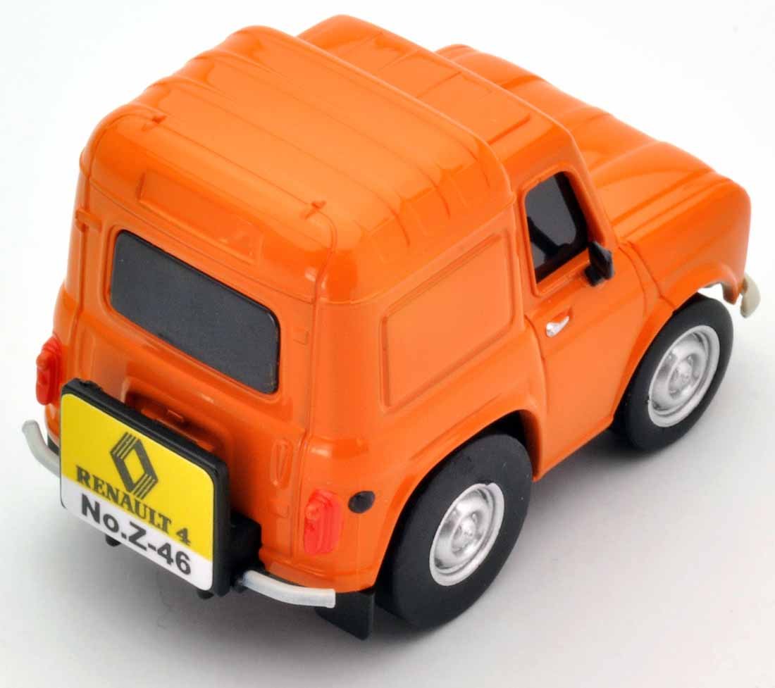 TOMYTEC Z-46A Choro Q Zero Renault 4 Fourgonette Orange- Japan Figure Store - #1 Bring To You The Best Japanese Goods