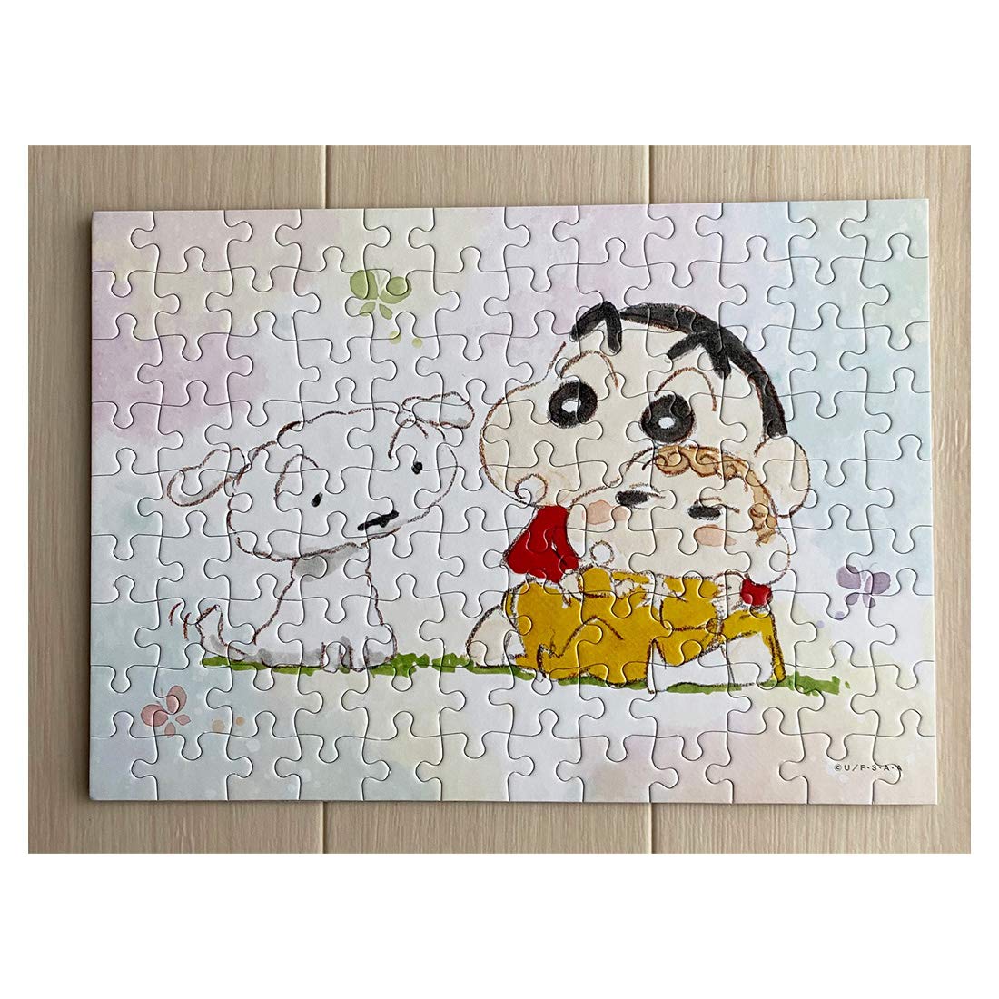 APPLEONE Kyst2890Em Jigsaw Puzzle Crayon Shin-Chan Shinnosuke, Himawari And Shiro 108 Pieces- Japan Figure Store - #1 Bring To You The Best Japanese Goods
