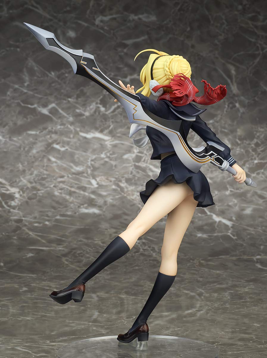 Quesq Fate/Extella Link Nero Claudius Winter Rome Costume Figure 1/7 Scale Japan- Japan Figure Store - #1 Bring To You The Best Japanese Goods