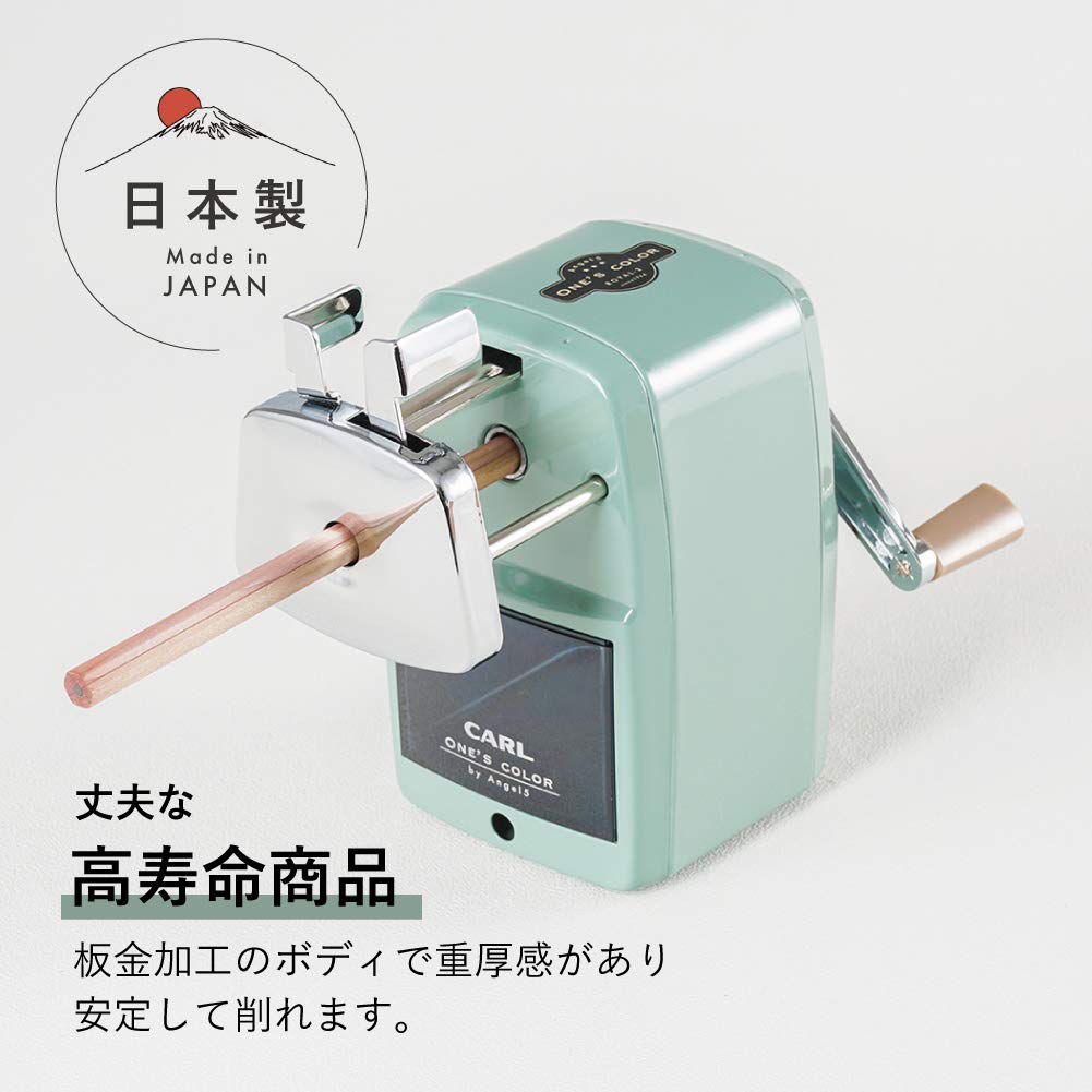 Carl Desktop Pencil Sharpener Angel 5 Royal 3 Cream Green- Japan Figure Store - #1 Bring To You The Best Japanese Goods