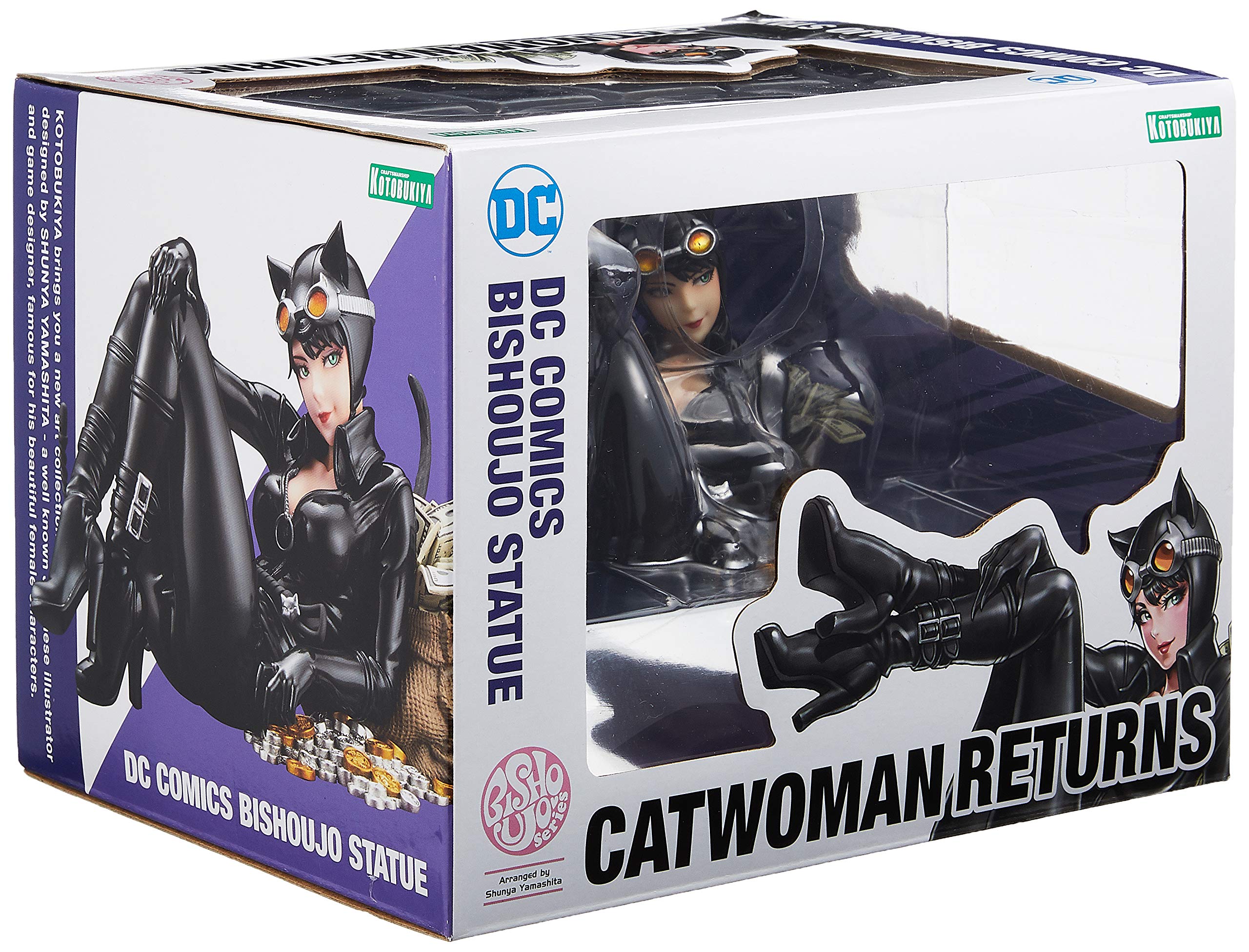 KOTOBUKIYA Dc037 Dc Comics Bishoujo Catwoman Returns 1/7 Scale Figure- Japan Figure Store - #1 Bring To You The Best Japanese Goods