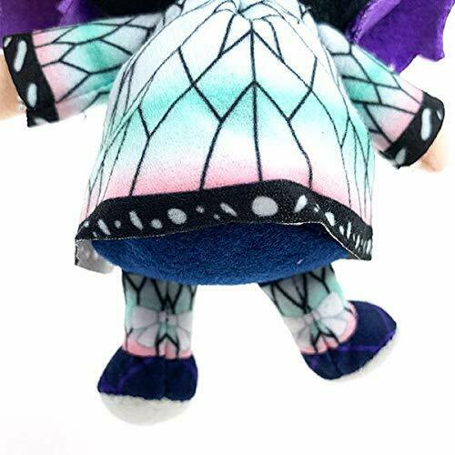 Demon Slayer Kimetsu Chibi Plush Doll Stuffed Toy Kochou Shinobu- Japan Figure Store - #1 Bring To You The Best Japanese Goods
