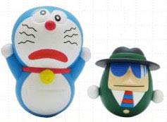 ENSKY Doraemon And Korobashi-Ya Japanese Tumbler Doll- Japan Figure Store - #1 Bring To You The Best Japanese Goods