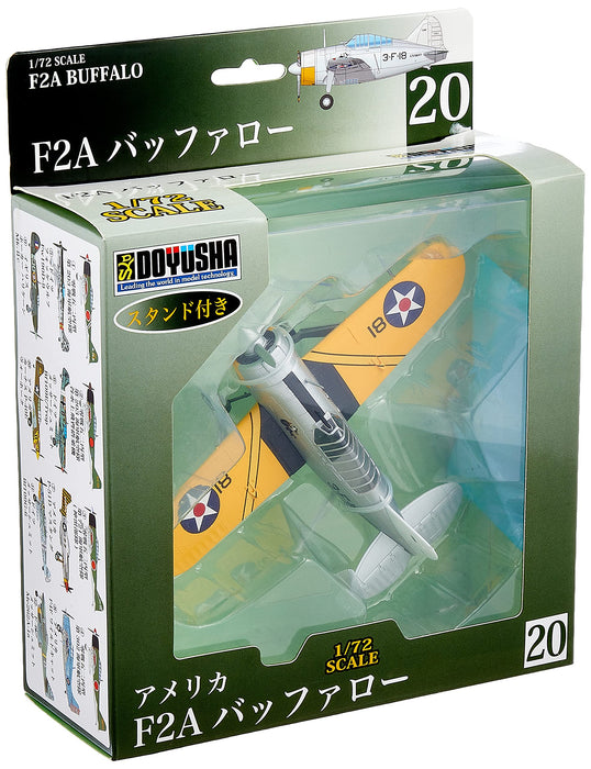 DOYUSHA 500590 No.20 F2A Buffalo 1/72 Scale Finished Model- Japan Figure Store - #1 Bring To You The Best Japanese Goods