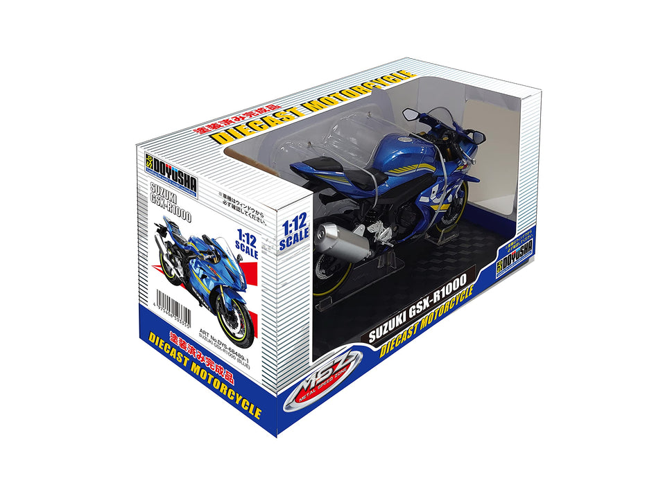 Doyusha Diecast Motorcycle 1/12 Suzuki Suzuki Gsx-R1000 Blue Finished Product- Japan Figure Store - #1 Bring To You The Best Japanese Goods