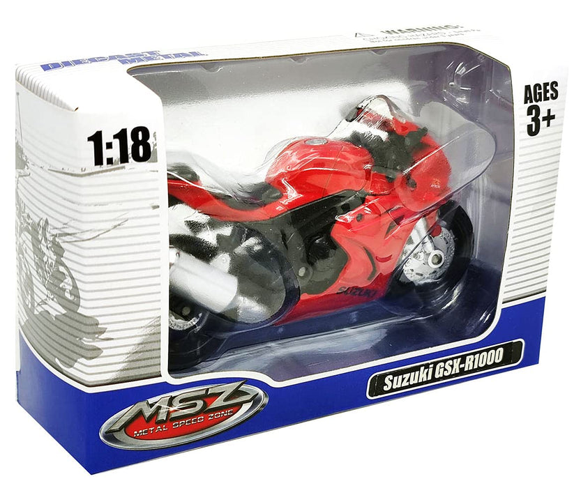 Doyusha Diecast Motorcycle 1/18 Suzuki Suzuki Gsx-R 1000 Red Finished Product Dys-67703-1- Japan Figure Store - #1 Bring To You The Best Japanese Goods