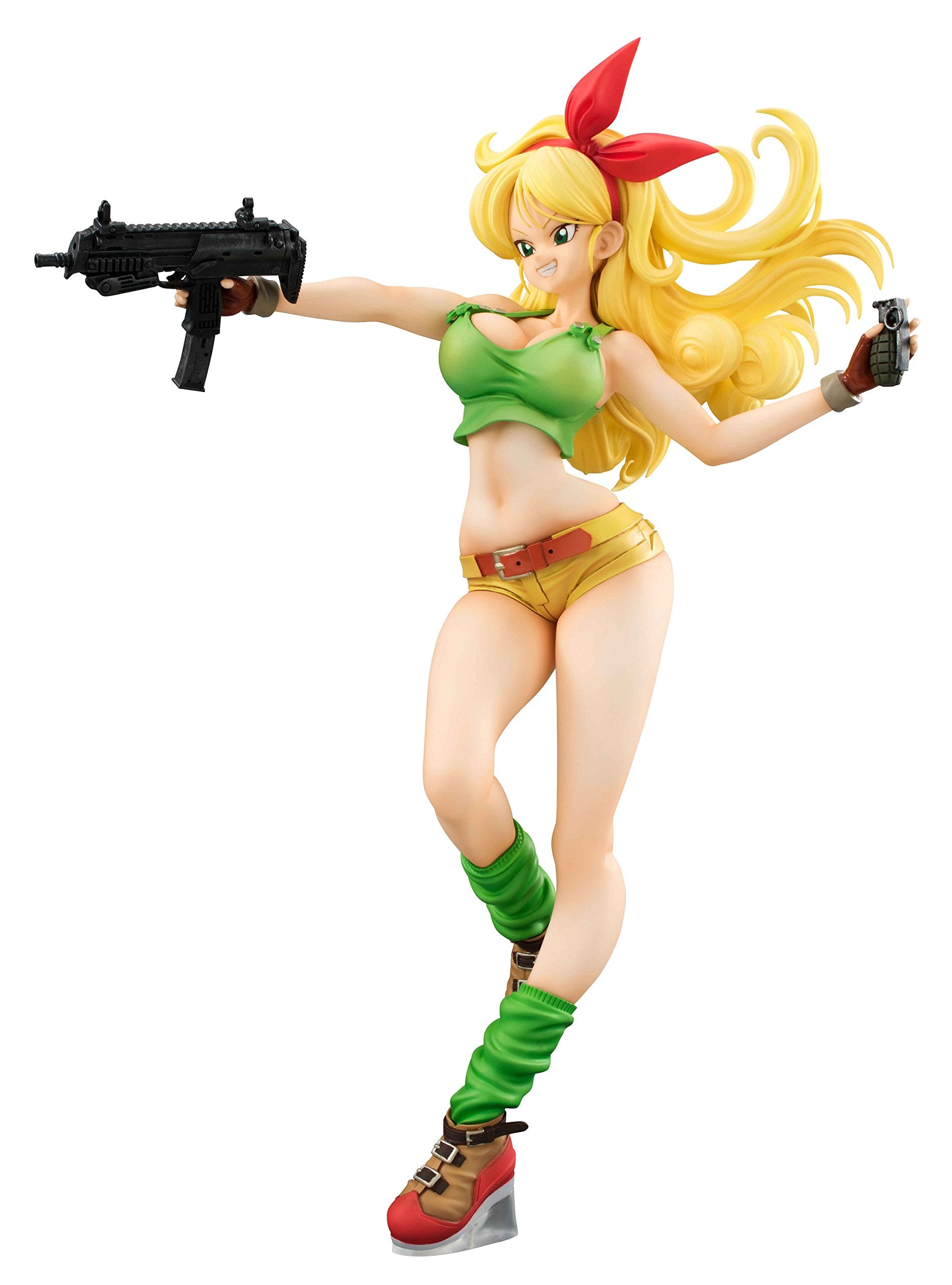 Megahouse Dragon Ball Gals Lunch Blonde Pvc Abs Figure Japan 190Mm- Japan Figure Store - #1 Bring To You The Best Japanese Goods
