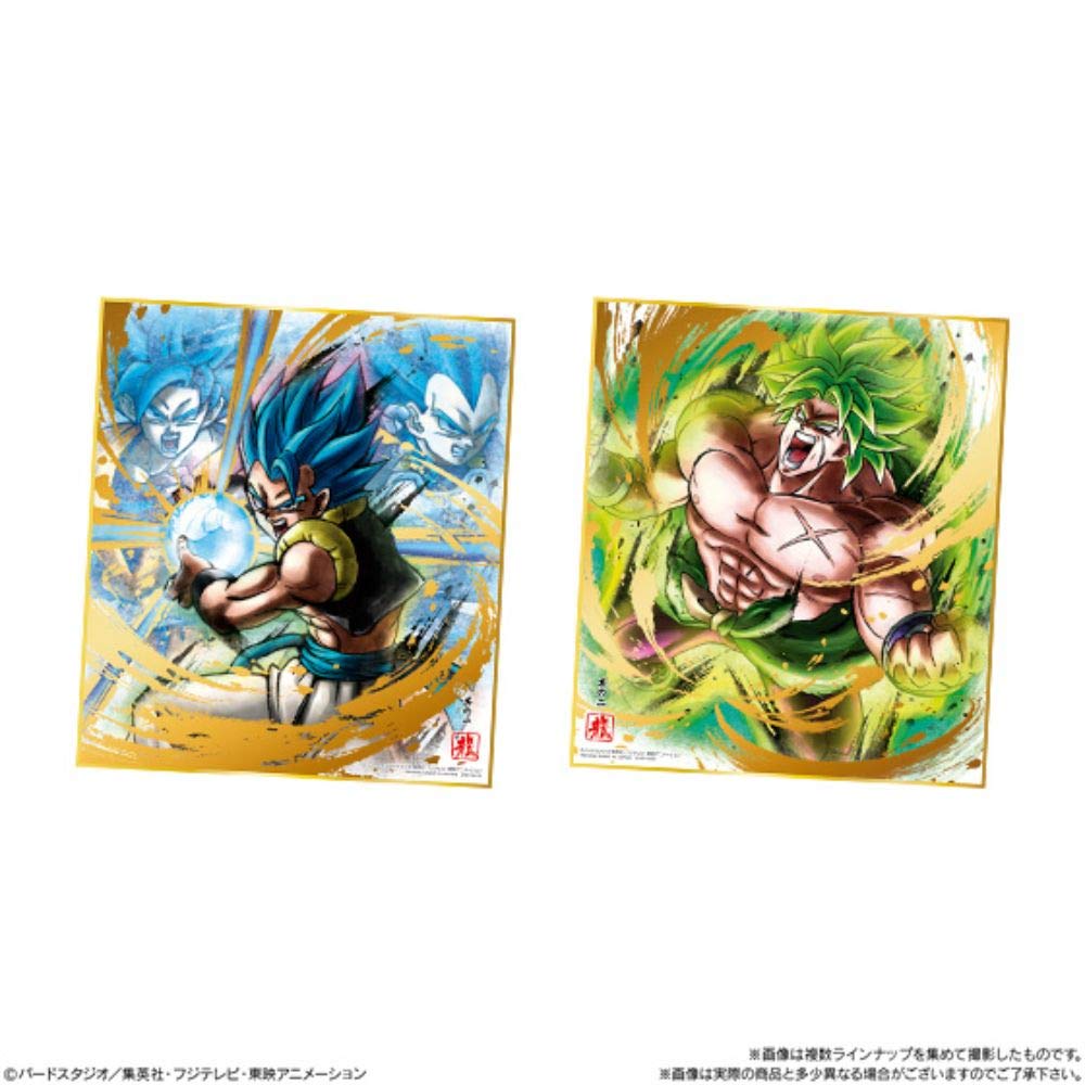 BANDAI CANDY Dragon Ball Shikishi Art Ver.9 10Pack Box Candy Toy- Japan Figure Store - #1 Bring To You The Best Japanese Goods