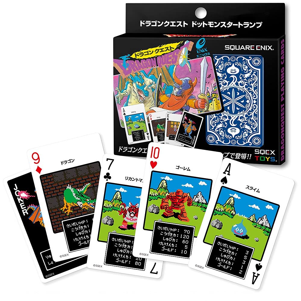 Dragon Quest Dot Monster Playing Cards- Japan Figure Store - #1 Bring To You The Best Japanese Goods