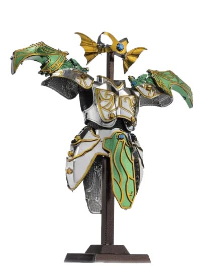 TENYO Ep-5-066 Metallic Nano Puzzle Dragon Quest Zenithian Armor & Zenithian Helm- Japan Figure Store - #1 Bring To You The Best Japanese Goods