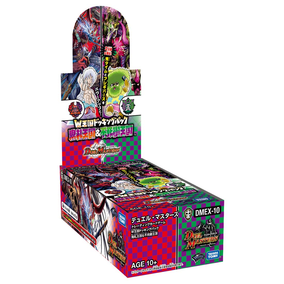 Takara Tomy Duel Masters Tcg Dmex-10 W Kingdom Docking Pack Onifuda Fushigi Dp-Box Card Games- Japan Figure Store - #1 Bring To You The Best Japanese Goods