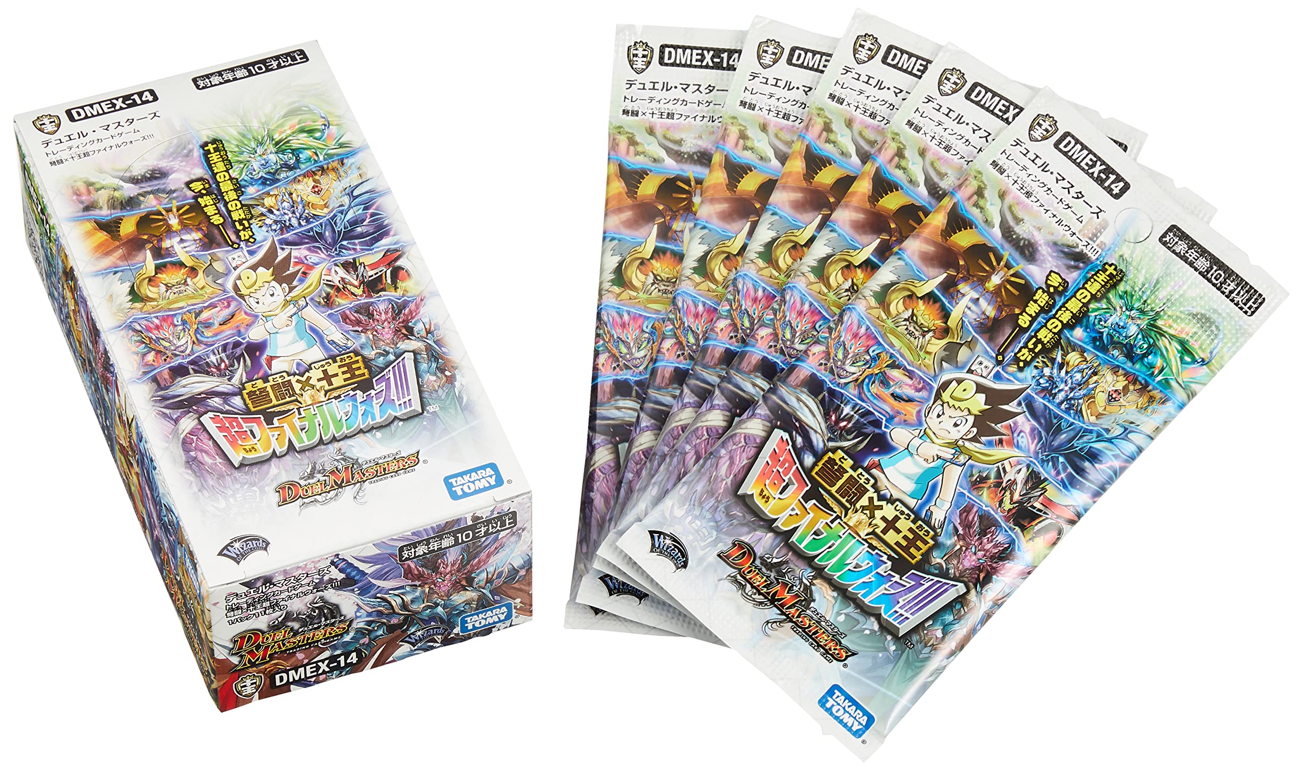 Takara Tomy Duel Masters Tcg Dmex-14 Fighting X Juoh Super Final Wars Box - Japanese Trading Cards- Japan Figure Store - #1 Bring To You The Best Japanese Goods
