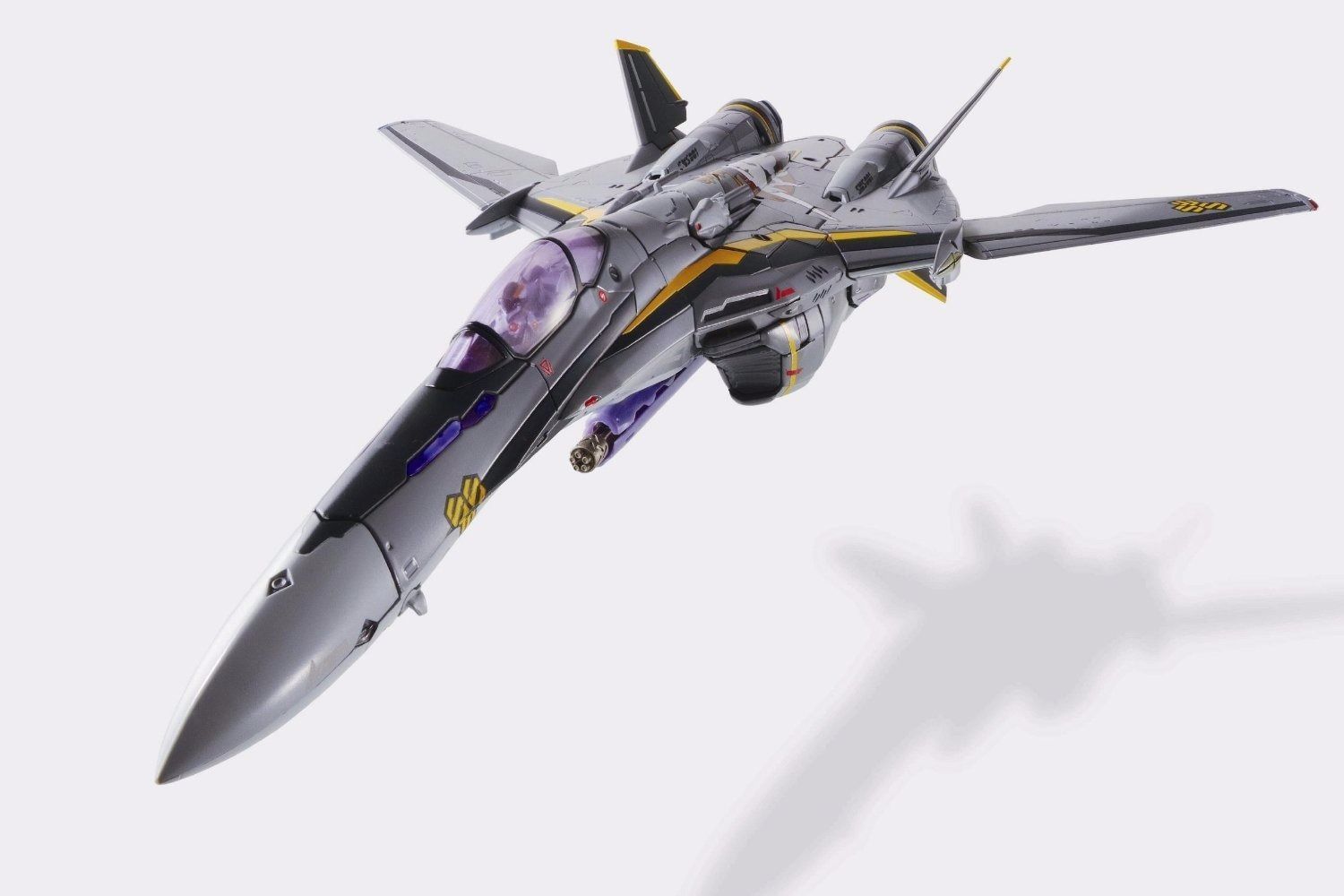 Dx Chogokin Macross F Vf-25s Messiah Valkyrie Ozma Custom Renewal Ver Bandai- Japan Figure Store - #1 Bring To You The Best Japanese Goods