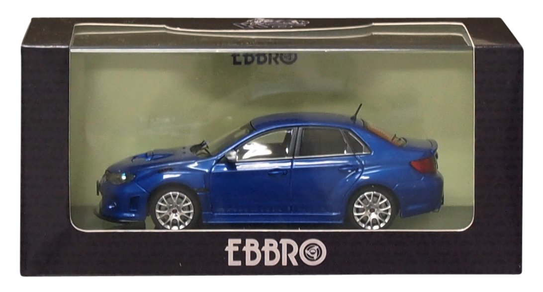 EBBRO 44781 Subaru Impreza Wrx Sti S206 Wr Blue 1/43 Scale- Japan Figure Store - #1 Bring To You The Best Japanese Goods