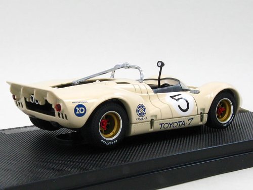 EBBRO - 43853 Toyota 7 Japan Gp 1968 No.5 - Ivory 1/43 Scale- Japan Figure Store - #1 Bring To You The Best Japanese Goods