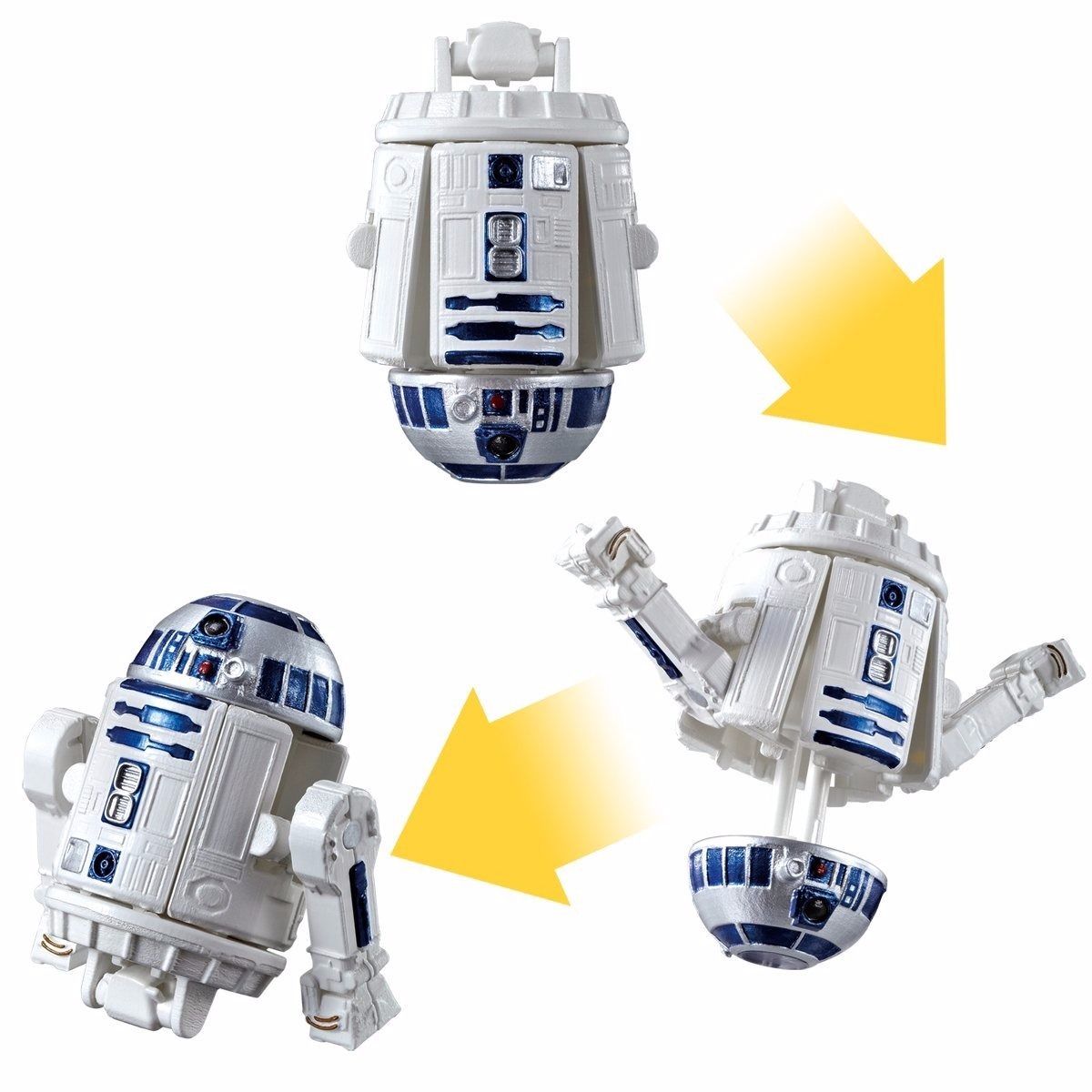 Egg Force Star Wars R2-d2 Action Figure Bandai- Japan Figure Store - #1 Bring To You The Best Japanese Goods