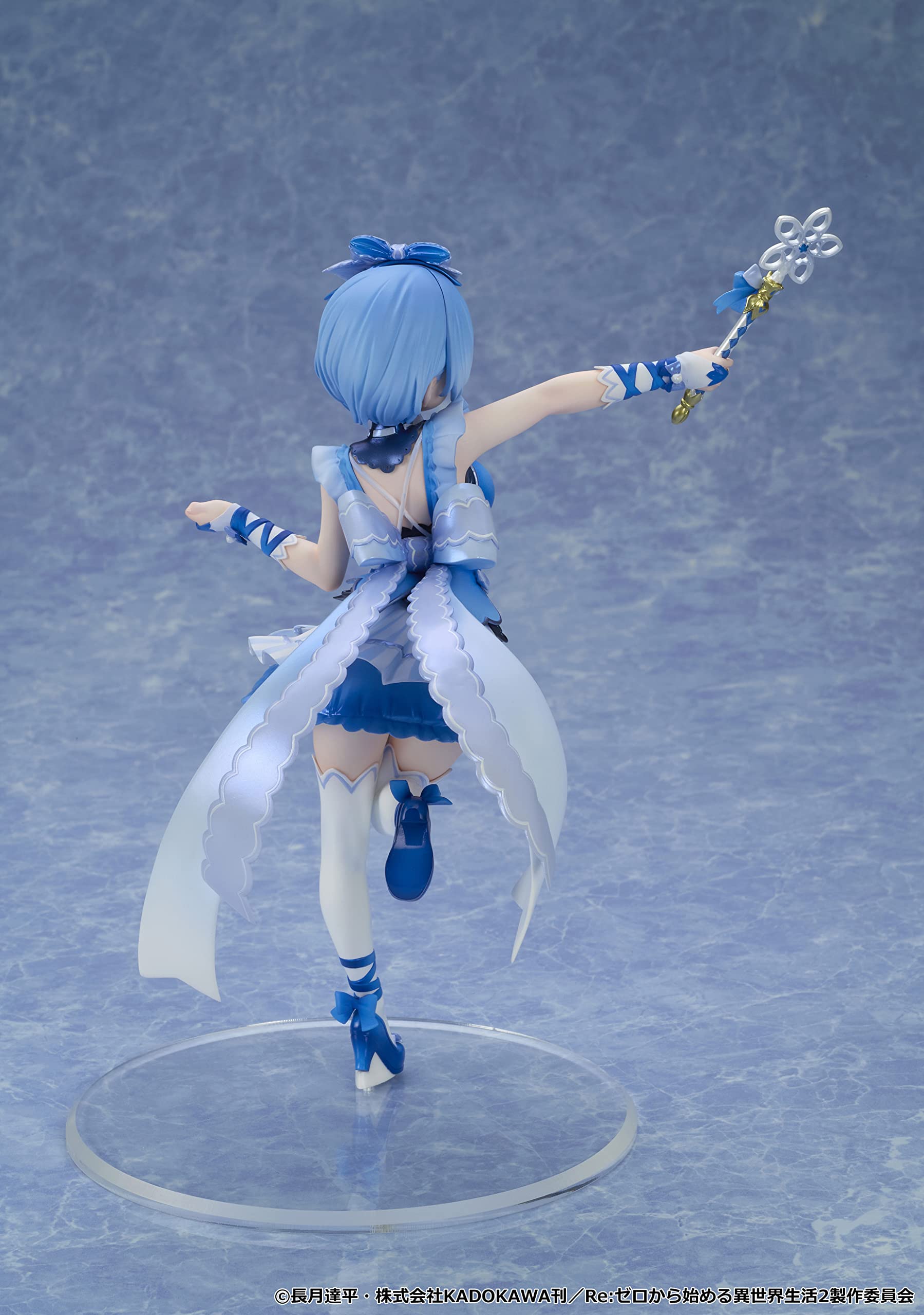 Emu Toys Re: Life In A Different World From Zero, Rem, Magical Girl Version, 1/7 Scale, Pvc/Abs Pre-Painted Complete Figure- Japan Figure Store - #1 Bring To You The Best Japanese Goods