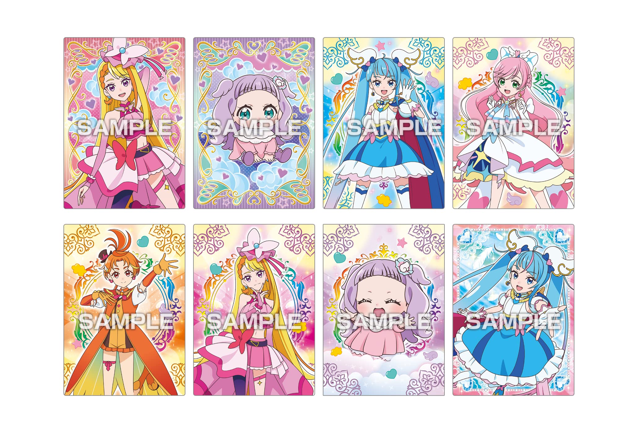 Ensky Expanding Sky! Precure Sparkling Trading Collection Card 20Pk 63x89mm- Japan Figure Store - #1 Bring To You The Best Japanese Goods