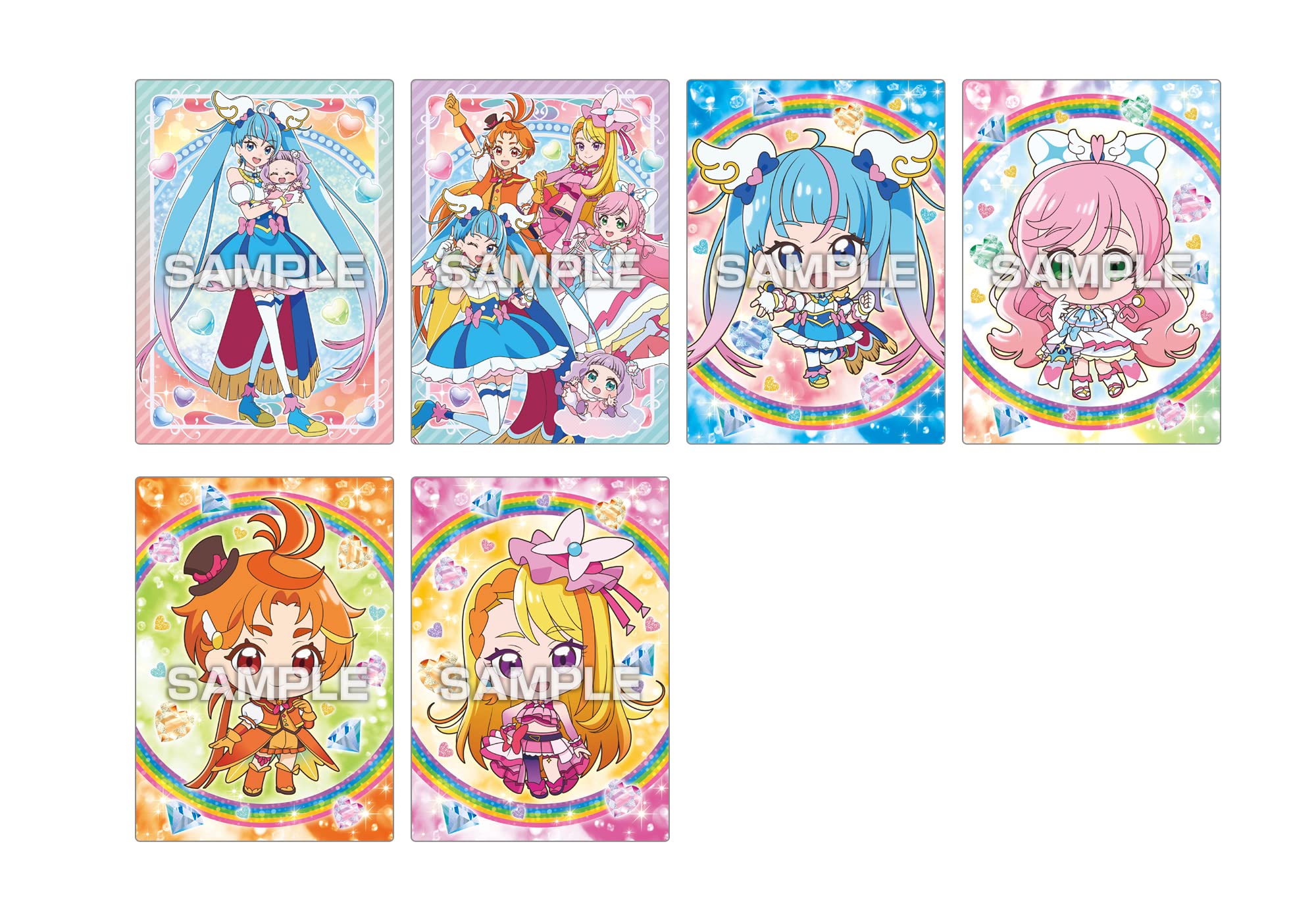 Ensky Expanding Sky! Precure Sparkling Trading Collection Card 20Pk 63x89mm- Japan Figure Store - #1 Bring To You The Best Japanese Goods