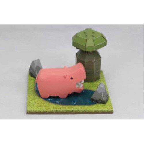 Halftoys Ha005 Animal World Hippo- Japan Figure Store - #1 Bring To You The Best Japanese Goods