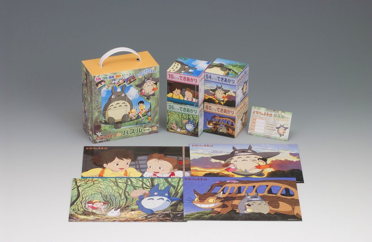 Ensky My Neighbor Totoro Puzzle Set 18.2x25.7cm PS-08- Japan Figure Store - #1 Bring To You The Best Japanese Goods